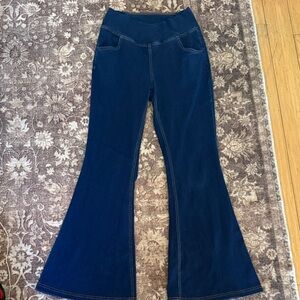 HALARA Blue Denim Pants